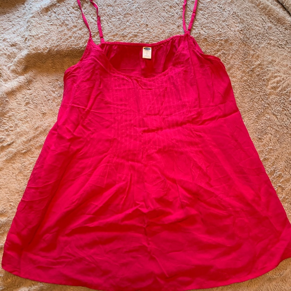 Spaghetti strap tank